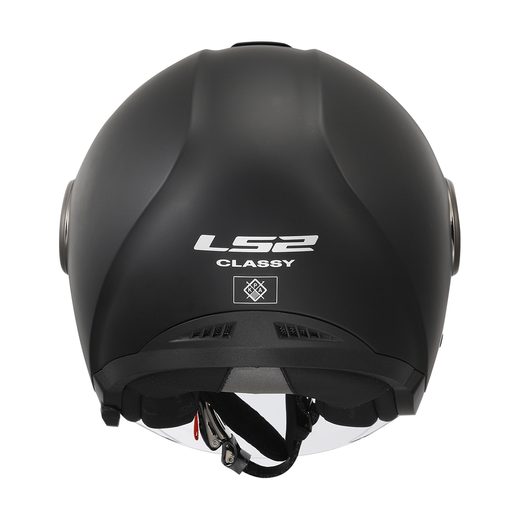 LS2 OF620 CLASSY SOLID MATT BLACK-06