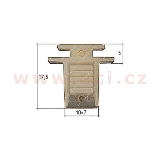 PLASTOVÁ PŘÍCHYTKA (SADA 10 KS)