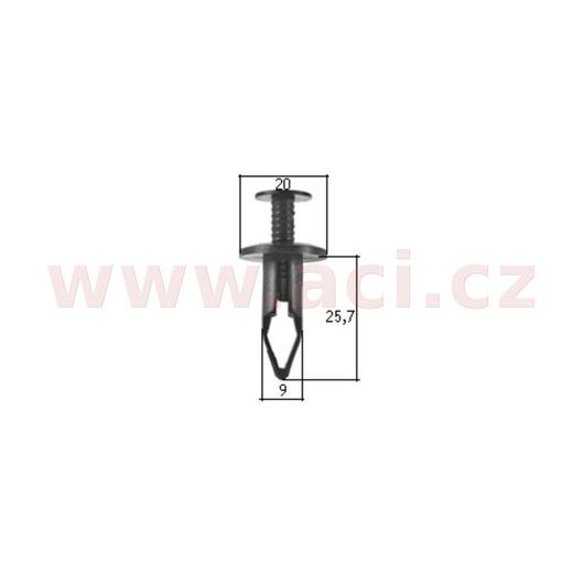 PLASTOVÝ NÝTEK (SADA 5 KS)