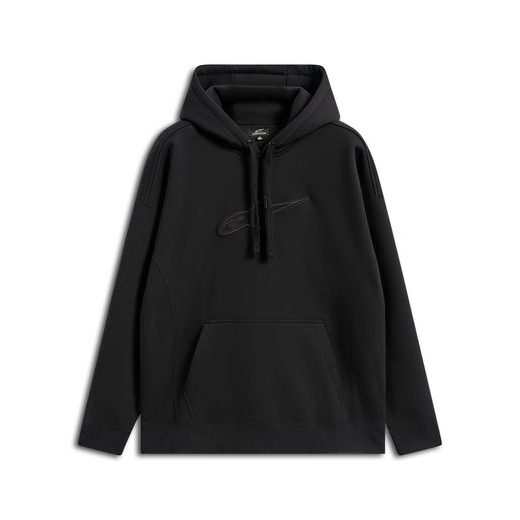 MIKINA EMERGENT OVERSIZED HOODIE, ALPINESTARS (ČIERNA)