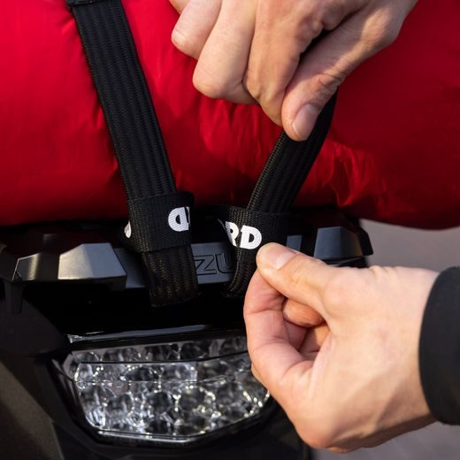 ZAVAZADLOVÉ POPRUHY ATLAS B-CLIP, 2 KS, OXFORD (ČIERNA, 26MM X 1,2M)