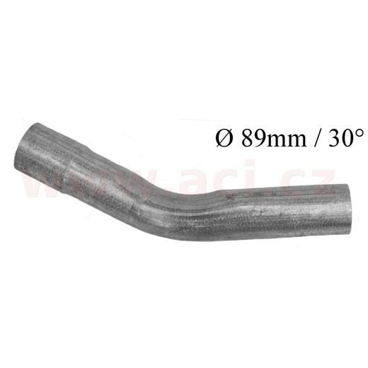 UNIVERZÁLNÍ KOLENO VÝFUKU ALZN OCEL, PRŮMĚR 89 MM, ÚHEL 30° FENNO