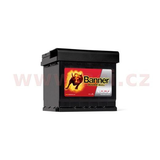44AH BATÉRIA, 420A, PRAVÁ BANNER POWER BULL 210X175X175