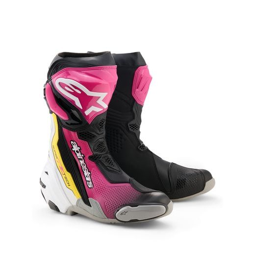 TOPÁNKY SUPERTECH R, ALPINESTARS (ČERNÁ/BÍLÁ/RŮŽOVÁ/ŽLUTÁ) 2026