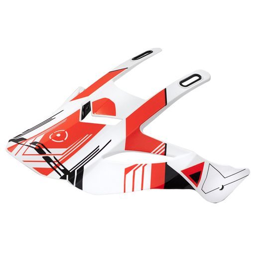 LS2 PEAK MX436 TRIGGER WHITE BLACK RED