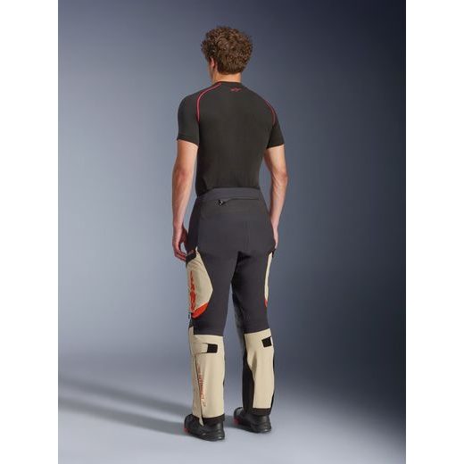 NOHAVICE HALO PRE DRYSTAR XF, ALPINESTARS (KRÉMOVÉ/ČERNÉ/ČERVENÉ) 2026