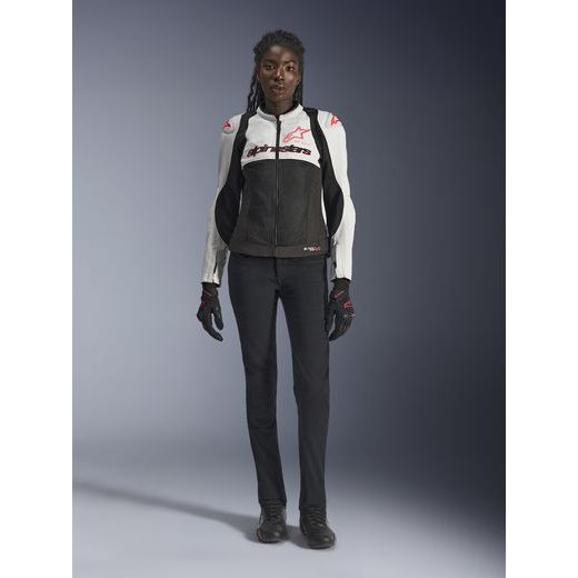 BUNDA STELLA SMX AIR, ALPINESTARS (SVETLE ŠEDÁ/ČERNÁ/RŮŽOVÁ) 2026