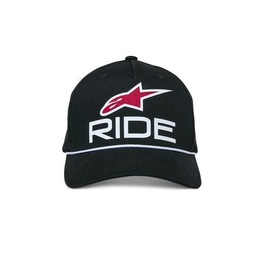 ŠILTOVKA RIDE COMP SNAPBACK, ALPINESTARS (ČERNÁ/BÍLÁ/ČERVENÁ)