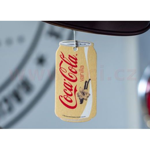 ZÁVĚSNÁ VŮNĚ COCA COLA VANILLA - PLECHOVKA
