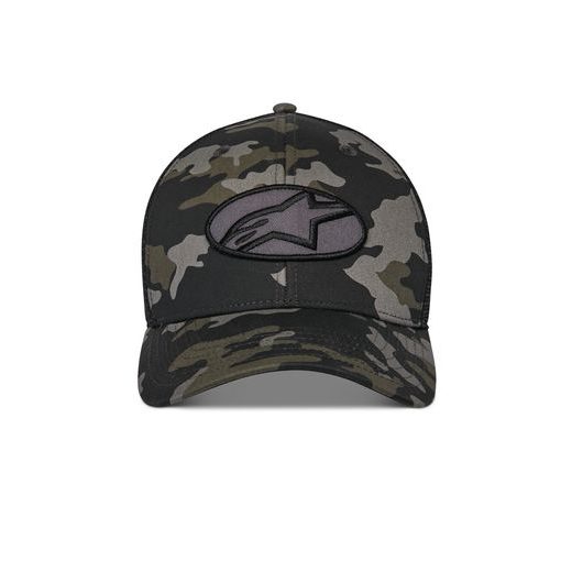 ŠILTOVKA OBLIQUE CAMO TRUCKER, ALPINESTARS (ČIERNA CAMO/ČERNÁ)