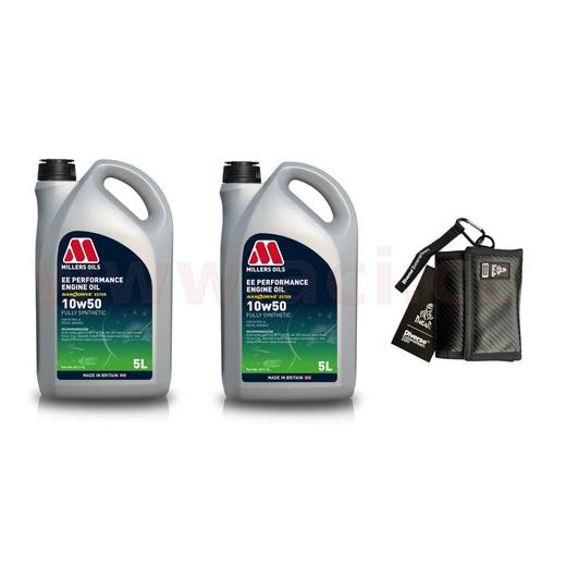 MILLERS OILS& EE PERFORMANCE 10W50& (SADA 5 L + 5 L + PEŇAŽENKA)