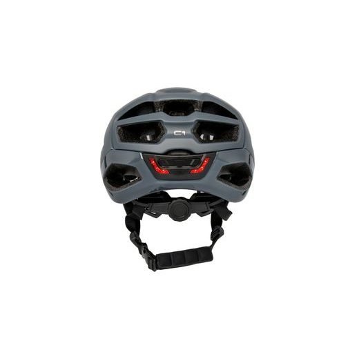 CYKLO PŘILBA S HEADSETEM C1, SENA (MATNÁ ŠEDÁ)