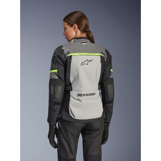 BUNDA STELLA BOGOTA PRE DRYSTAR, ALPINESTARS, DÁMSKA (ŠEDÁ/TMAVĚ ŠEDÁ/ČERNÁ/ŽLUTÁ FLUO) 2026