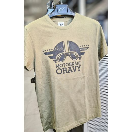 TRIČKO MOTORKÁRI ORAVY, PÁNSKE KHAKI