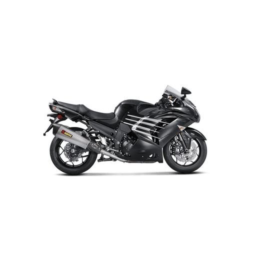 HOMOLOGOVANÉ VÝFUKOVÉ KONCOVKY, RAD SLIP-ON LINE (TITANIUM), AKRAPOVIČ