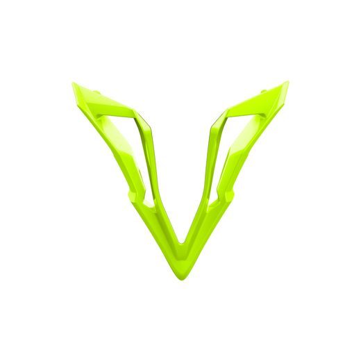 KRYT BRADOVÉ VENTILÁCIA PRE PRILBU WRAAAP, AIROH (LOLLIPOPP / DIAMOND - ŽLTÝ FLUO LESKLÝ)