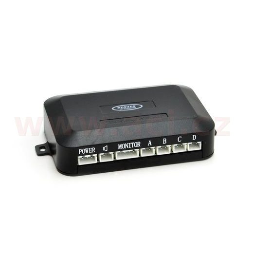 PARKOVACÍ ASISTENT ZADNÍ S KAMEROU V SPZ S IR PŘISVÍCENÍM A 4,3" TFT DISPLEJ, KABELY 2,5M