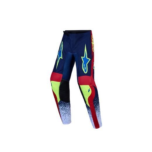 NOHAVICE FLUID DRAG YOUTH, ALPINESTARS, DETSKÉ (TMAVO MODRÁ/ČERVENÁ/ZELENÁ/BÍLÁ) 2027