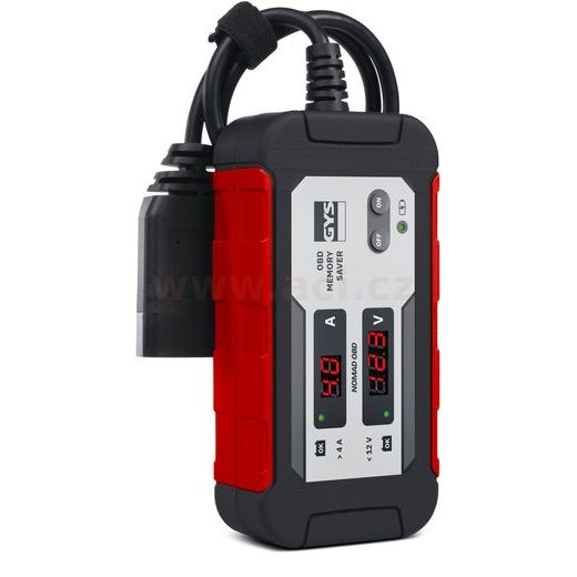 ZAŘÍZENÍ PRO ZÁLOŽNÍ NAPÁJENÍ PŘÍ VÝMĚNĚ AUTOBATERIE GYS NOMAD OBD