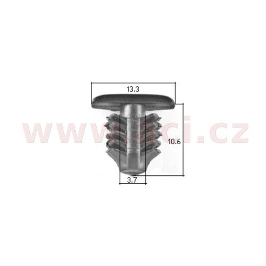PLASTOVÁ PŘÍCHYTKA (SADA 10 KS)