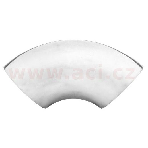 UNIVERZÁLNÍ OHYB VÝFUKU NEREZ, TLOUŠŤKA 1,5MM, VNĚJŠÍ PRŮMĚR 51MM, ÚHEL 90° STRAIGHTFLOW