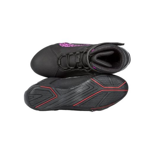 TOPÁNKY VELCRO 2.0, KORE, DÁMSKE (ČERNÉ/FIALOVÉ)