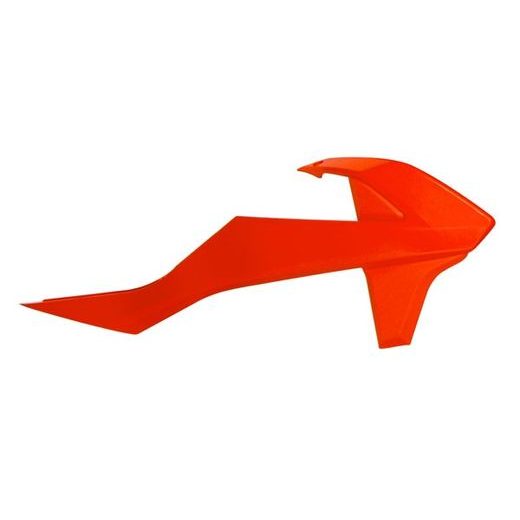 SPOJLERY CHLADIČA KTM, RTECH (NEON ORANŽOVÉ, PÁR)