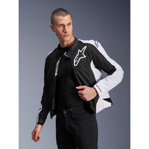 BUNDA VIPER AIR V4, ALPINESTARS (ČERNÁ/BÍLÁ) 2026