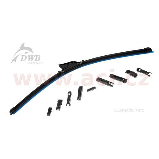 PLOCHÝ STĚRAČ VČETNĚ ADAPTÉRU, DWB (1 KS) (530 MM)