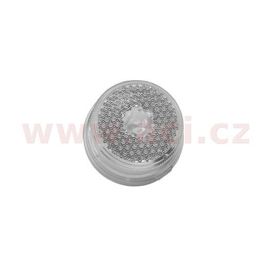 POZIČNÍ SVĚTLO KULATÉ (PRŮMĚR 80 MM) S ODRAZKOU BÍLÉ PRO ŽÁROVKU C5W, JOKON (NĚMECKO) ORIGINÁL
