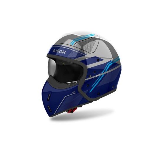 PRILBA J110 SLIM, AIROH (MODRÁ LESKLÁ) 2026