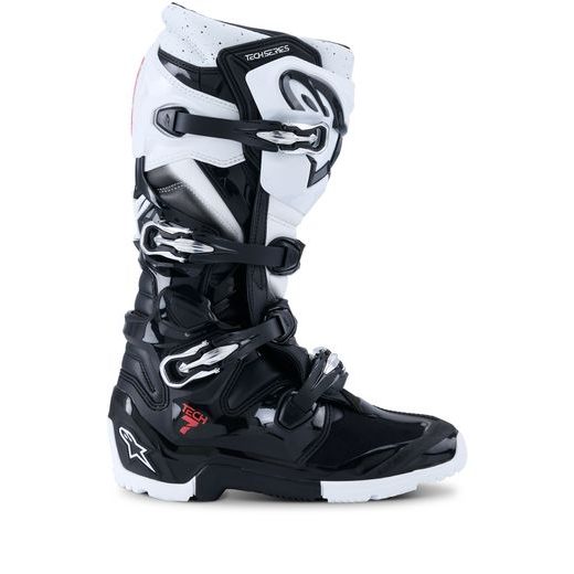 TOPÁNKY TECH 7 ENDURO, ALPINESTARS (ČERNÁ/BÍLÁ) 2026