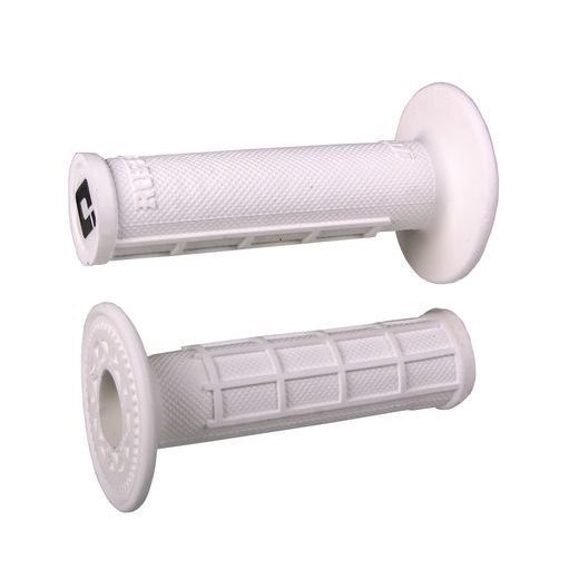 ODI GRIPS MX HALF WAFFLE, SINGLE-PLY SOFT WHITE