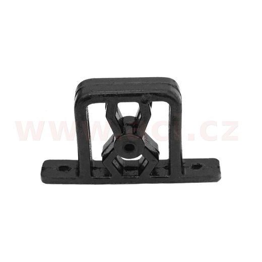 GUMOVÝ ZÁVĚS VÝFUKU S KOVOVÝM DRŽÁKEM (ROZTEČ 116 MM)