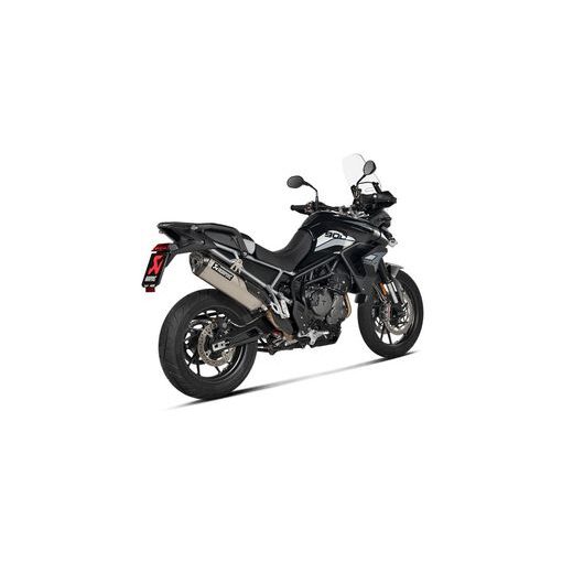 HOMOLOGOVANÁ VÝFUKOVÁ KONCOVKA, RAD SLIP-ON LINE (TITANIUM), AKRAPOVIČ