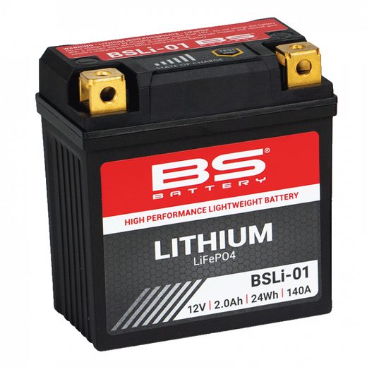 LÍTIOVÁ MOTOCYKLOVÁ BATÉRIE BS-BATTERY BSLI-01