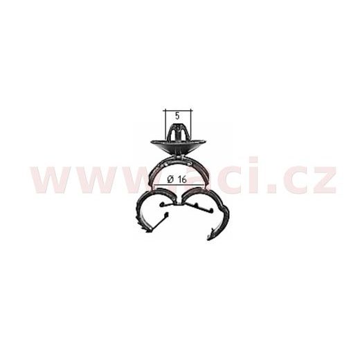 PLASTOVÁ PŘÍCHYTKA (SADA 5 KS)