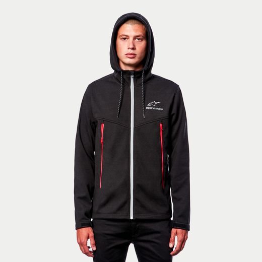 BUNDA GORGE, ALPINESTARS (ČERNÁ/ČERVENÁ)