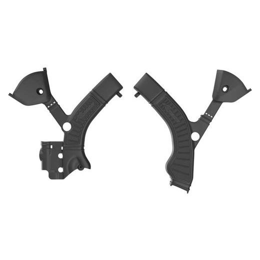 PROTEKTORY RÁMU TRIUMPH, RTECH (ČIERNA) OEM FARBA