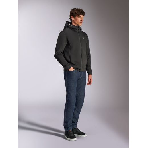 MIKINA CYPHER HOODIE, ALPINESTARS (ČIERNA)