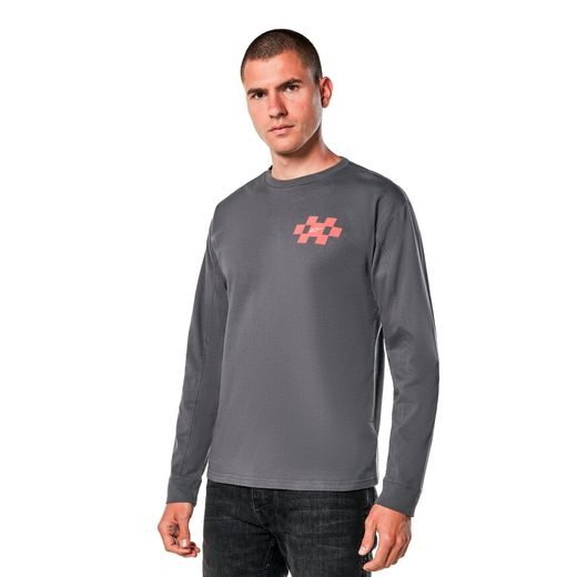 TRIKO COMPEL KNIT DLHÝ RUKÁV, ALPINESTARS (ŠEDÁ)