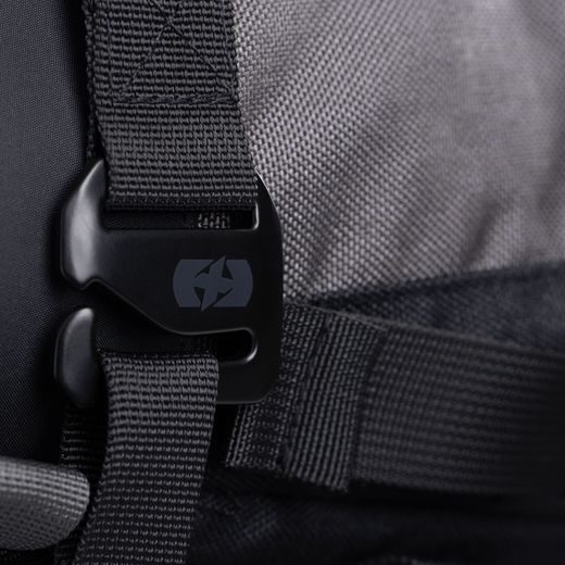 BRAŠNA NA SEDADLO SPOLUJAZDCA ATLAS T-30 ADVANCED TOURPACK, OXFORD (ŠEDÁ, OBJEM 30 L)