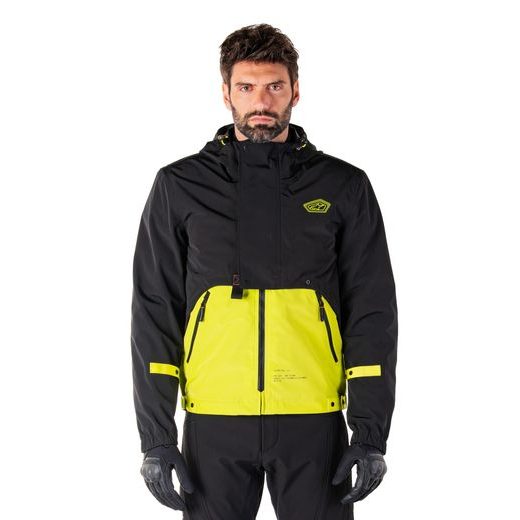 BUNDA MOOTANT WATERPROOF PARKA, ALPINESTARS (ČERNÁ/ŽLUTÁ FLUO) 2026