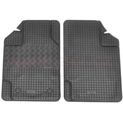 UNIVERZÁLNE GUMOVÉ KOBERČEKY TYP 1 (SADA 2 KS - PREDNÁ)