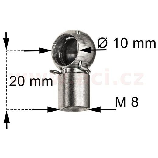 VZPĚRA ZD. DVEŘÍ KOMBI (DVEŘE BEZ AUTOMATICKÉHO OTVÍRÁNÍ) (CELK. DÉLKA 308 MM, DÉLKA ZDVIHU 88 MM, SÍLA 1190 N