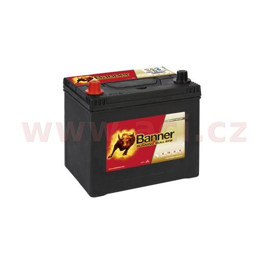 65AH BATÉRIA, 550A, ĽAVÁ BANNER RUNNING BULL EFB 233X173X203(225)