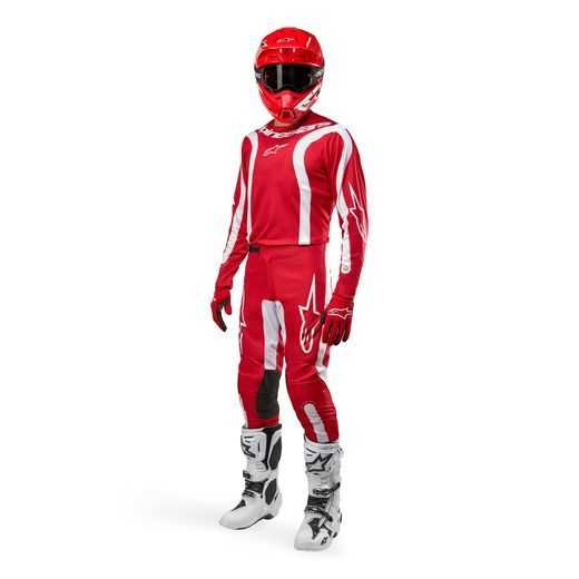 DRES FLUID LURV, ALPINESTARS (ČERVENÁ/BÍLÁ) 2024
