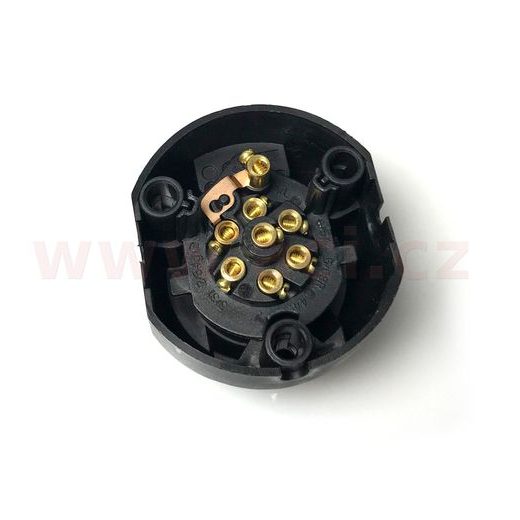 ZÁSUVKA 7 PIN 12V PLAST S ODPOJ. MLHOVKY BEZ TĚSNĚNÍ JAEGER