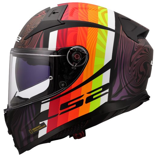 LS2 FF811 VECTOR II FREEDOM BLACK CHAMELEON-06
