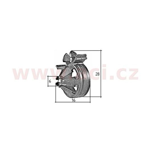 PLASTOVÁ PŘÍCHYTKA (SADA 10 KS)